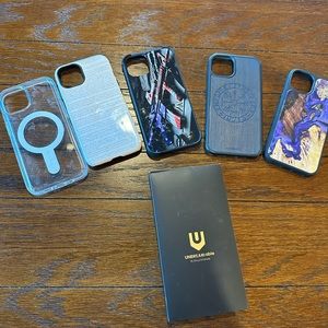 Lot of 5 iPhone 13 cases